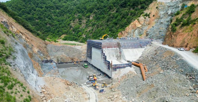 匠心筑坝抢工期，实干攻坚惠民生——栾川新建水库一期工程建设攻坚正酣